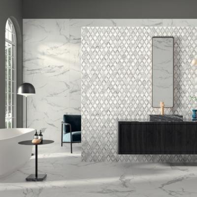 MARQUESA FLORET Ceramic Emser White Tile Flooring